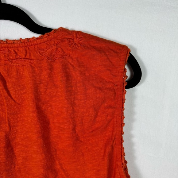 Soft Surroundings Orange Sleeveless Tank Top Womens Size XL - Picture 4 of 5